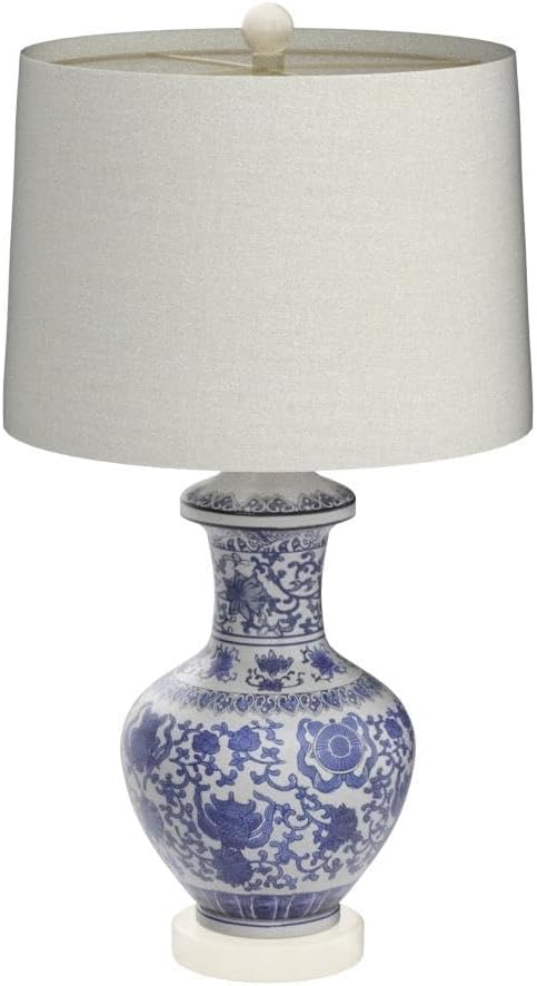 2 Pack Ginger Jar Ceramic Table Lamps
