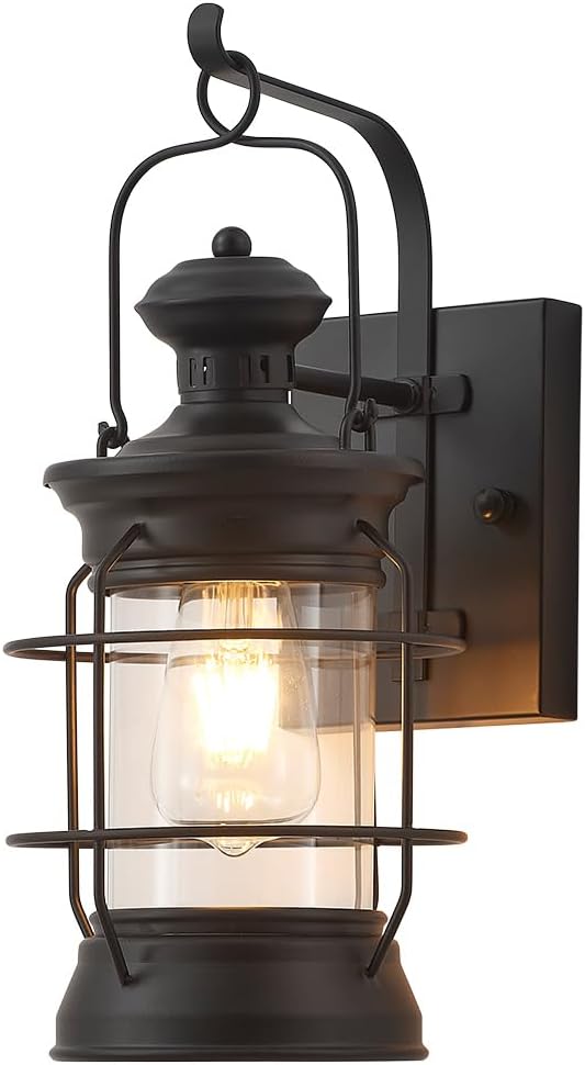 Black Farmhouse E26 Wall Sconce