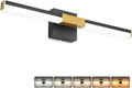 Black Gold 5CCT Adjustable LED Bathroom Vanity Light Bar