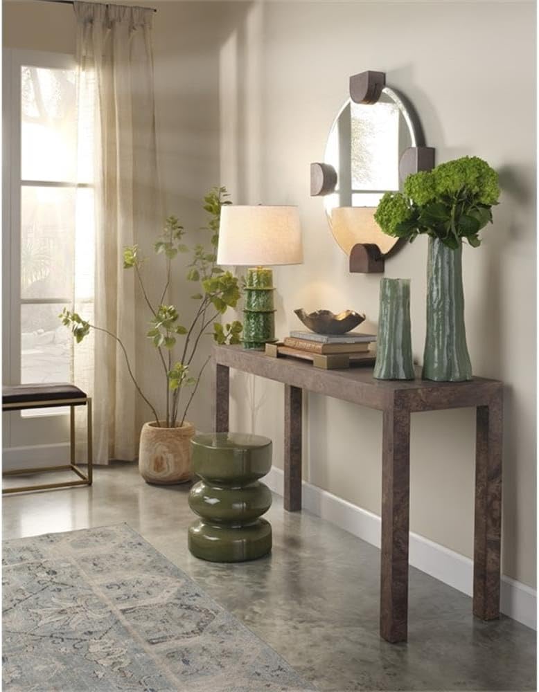 Green Glaze Ceramic Table Lamp