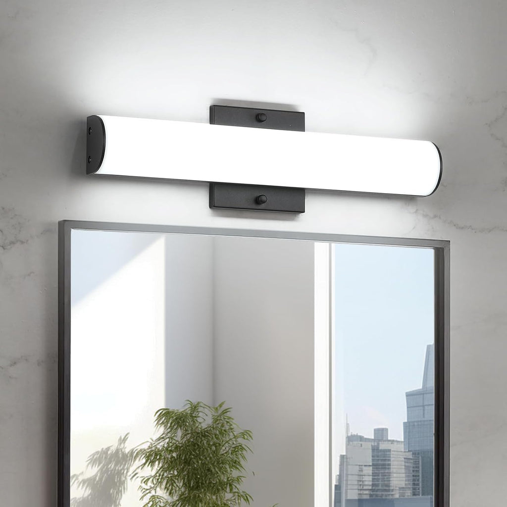 16 Inch Black Linear LED Bathroom Vanity Light