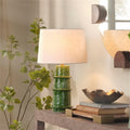Green Glaze Ceramic Table Lamp