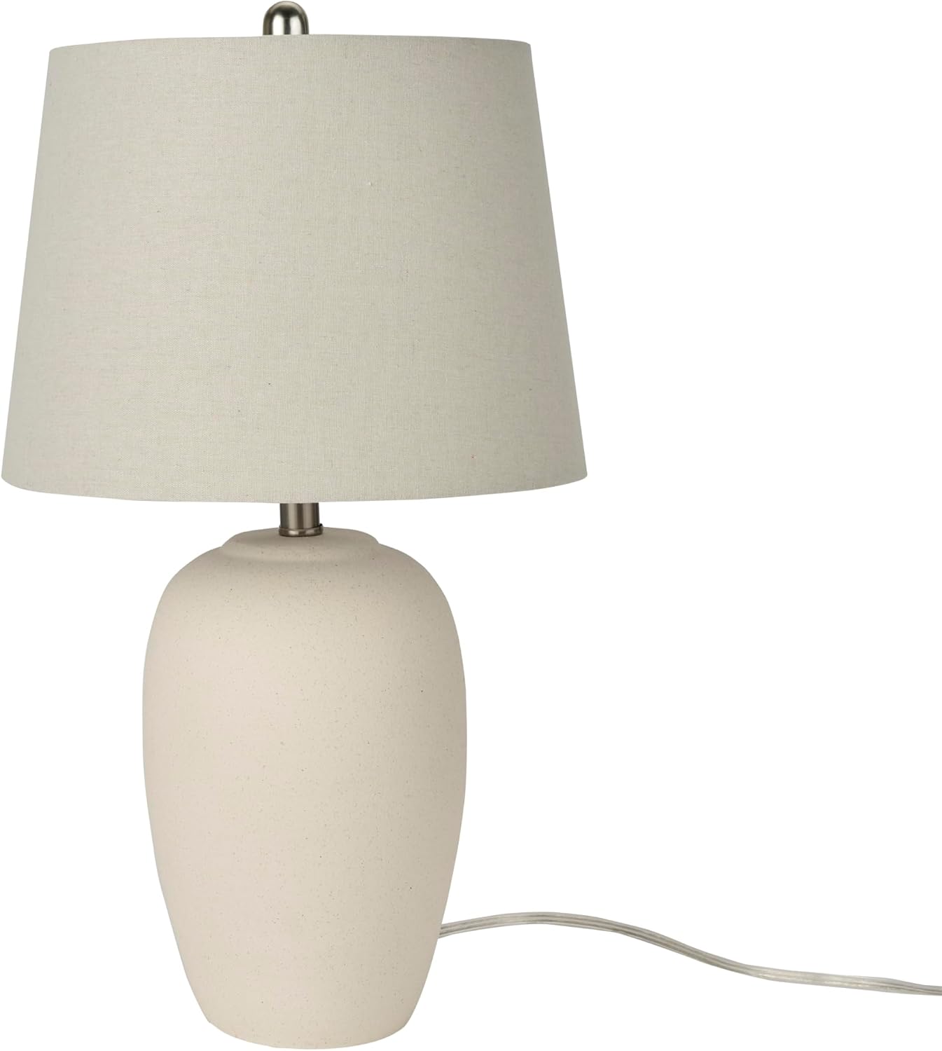 23" Ceramic Jar Table Lamp