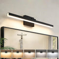 32" Rotatable Black 5CCT Dimmable LED Vanity Light