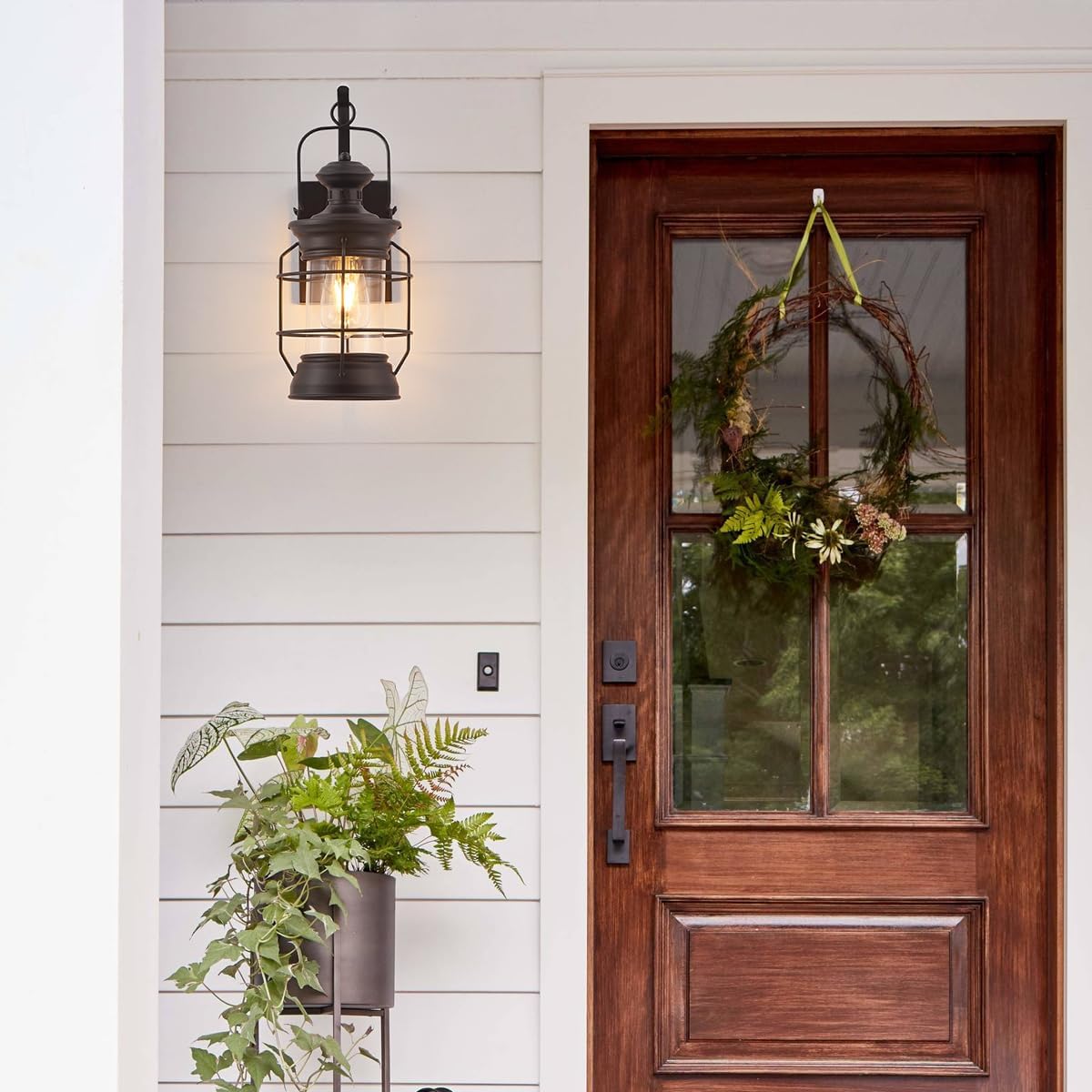 Black Farmhouse E26 Wall Sconce