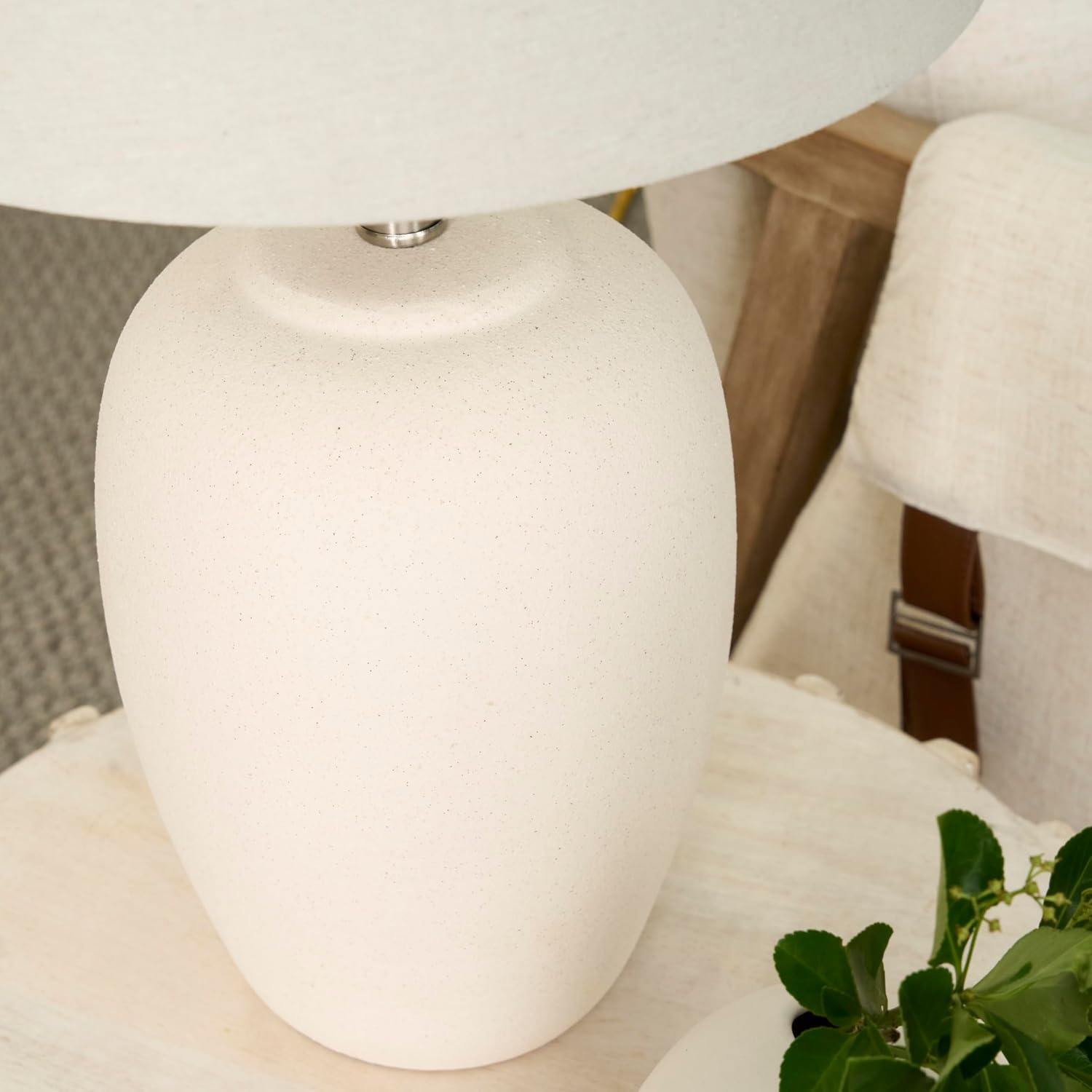 23" Ceramic Jar Table Lamp