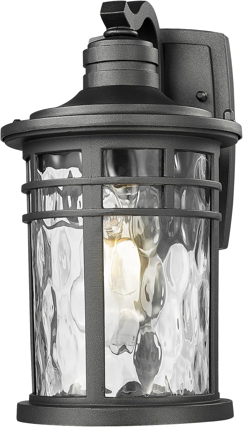 Water Ripple Glass Outdoor Wall Sconce
