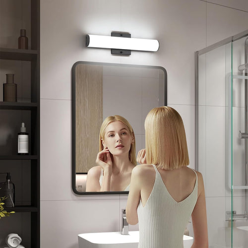 16 Inch Black Linear LED Bathroom Vanity Light