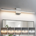 32 Inch Brushed Nickel 5CCT Dimmable LED Vanity Light