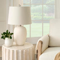 23" Ceramic Jar Table Lamp