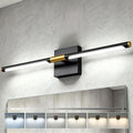 24 Inch Rotatable Black Dimmable LED Bathroom Vanity Light