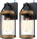 2 Pack Dusk to Dawn Outdoor Wall Lanterns