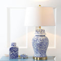 Blue Ginger Jar Ceramic Table Lamp
